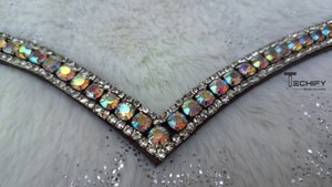 Juego completo de herramientas de aseo de caballos de alta calidad, varios tamaños y colores, incluye banda para la frente, reducción de peso efectiva, peines de curry - Product Image 5