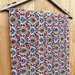 Camisa Kurti de algodón puro con estampado de bloques a mano de calidad superior para vestidos para coser y manualidades - Product Image 1