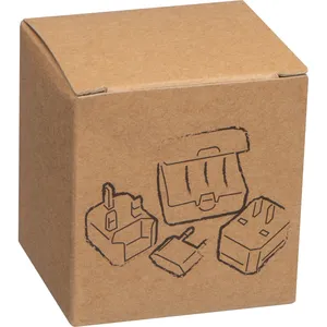 Adattatore da Viaggio Personalizzato OLIVER, Gadget USB Promozionali per Facilitare i Viaggi - Product Image 2
