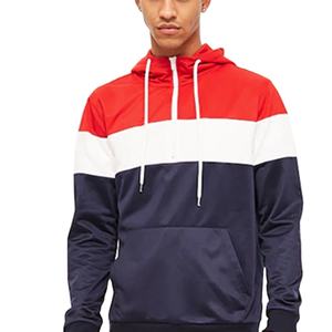 เสื้อกันหนาวมีฮู้ดสำหรับฮิปฮอปผ้าฝ้ายผสมมีลายปักโลโก้แบบกำหนดเอง - Product Image 6