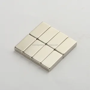 Neodymium Magnet Direct Manufacturer High Performance N35 N45 N52 Rare Earth Neodymium Magnet Cube Strip