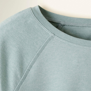 เสื้อยืดคอกลมแขนยาวสำหรับผู้หญิงเสื้อคอกลมสำหรับฤดูใบไม้ร่วงลำลองทรงหลวมสำหรับผู้หญิงโอเวอร์ไซส์ - Product Image 3