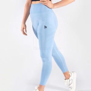 Gimnasio Fitness Push up Legging Entrenamiento Activewear Sin costuras Cintura media Patrón sólido Transpirable para mujeres - Product Image 4