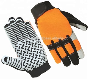 Gants de mécanicien personnalisés de bonne qualité pour un usage quotidien 2024 nouveaux gants mécaniques en gros gants en cuir du Pakistan - Product Image 4