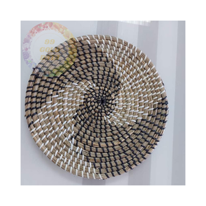 Tapices de pared de algas marinas tejidas hechas a mano ecológicas a precios al por mayor con descuento, ideales para el hogar, la Oficina y los espacios comerciales - Product Image 3