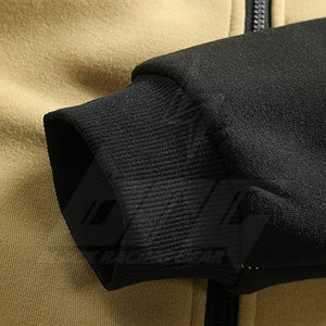 Ropa de calle de alta calidad, sudaderas con capucha para hombre, sudaderas con capucha de Color de contraste de gran tamaño para hombre, sudaderas con cremallera completa para hombre - Product Image 4