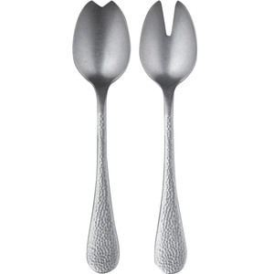 Servidores de ensalada decorativos de ensalada de acero inoxidable con mango en espiral doble, gran oferta de acero inoxidable, calentador eléctrico de alimentos, servidor de Buffet - Product Image 1