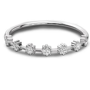 แหวนเพชรที่ผ่านการรับรองจากห้องปฏิบัติการสำหรับผู้หญิงคอลเลกชัน IGI และได้รับการรับรองจาก ingemco ในอินเดีย - Product Image 1