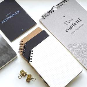 Cuaderno A5 Cuaderno espiral personalizado A5 Cubierta de cartón Kraft - Product Image 1