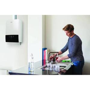 Chaudière à condensation au méthane Daikin D2CND024 24 kW ErP avec kit d'évacuation des gaz de combustion pour systèmes de climatisation domestiques - Product Image 4