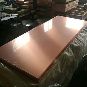 Cátodo de cobre de grado superior de placa de cobre puro de 99.99% pureza al por mayor para soldar y cortar a la venta - Product Image 3