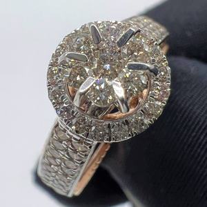 แหวนหมั้นเพชรแท้14K & 18K หรูหราและหรูหราผลิตภัณฑ์แหวนเพชรระดับไฮเอนด์ - Product Image 6