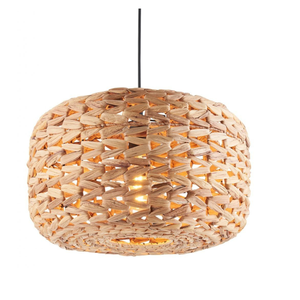 Éclairage décoratif en jacinthe d'eau de qualité supérieure tissé à la main au Vietnam - Product Image 1