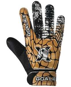 Gants de gardien de but en cuir au design personnalisé entièrement orange néon avec poignée en latex haute visibilité matériau en caoutchouc SP Branding - Product Image 2