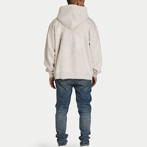 Sudadera con capucha de gran tamaño para hombre, de tejido grueso de felpa francesa, con hombros caídos, diseño personalizado, lisa, con MOQ bajo - Product Image 6