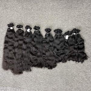 Tendance chaude extensions de cheveux de vague naturelle brute 100% cheveux humains vietnamiens Double dessiné toutes les couleurs de VQ cheveux - Product Image 1