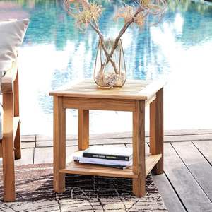 Table d'appoint rectangulaire convertible de style Adirondack résistante aux intempéries pour meubles de maison pour hôtels appartements - Product Image 6