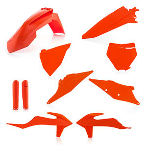 Acerbis Full Plastic <b>Kit</b> for KTM Including Skid Plates - Product Image 1