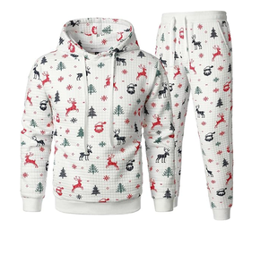 Conjunto Deportivo de 2 Piezas para Hombre, Chándal de Terciopelo, Informal, con Cremallera Completa, Chaqueta y Pantalones para Correr - Product Image 4