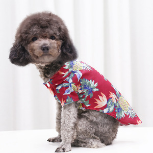 Groot Ras Groot Hawaiin Designer Zomer Hondenshirt Hawaiiaanse Lente-En Zomerkleding Met Korte Mouwen 4xl <span class=keywords><strong>Xxxl</strong></span> - Product Image 4