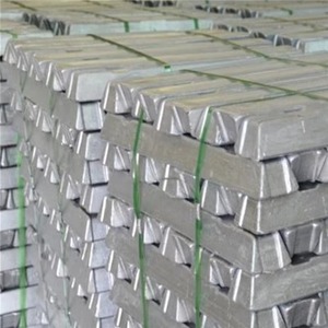 Haute pureté 99.99% 99.8% 99.7% ADC12 lingots d'acier allié d'aluminium de surface de zinc de plomb d'étain - Product Image 2