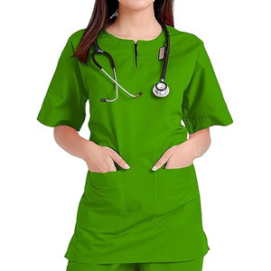 Uniforme de fregado de buen material para mujer, uniforme de fregado de precio bajo de calidad superior para venta en línea - Product Image 3