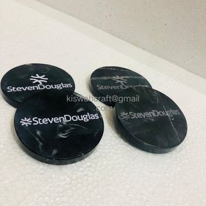 Posavasos de Piedra Elegantes Europeos, Ecológicos, Duraderos, Personalizables, Decoración de Mesa, Protectores de Superficie, Alfombrillas Nuevas - Product Image 1