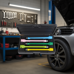 Lot de 5 barres de torsion colorées pour écrous de roue et accessoires pour écrous de roue - Product Image 3