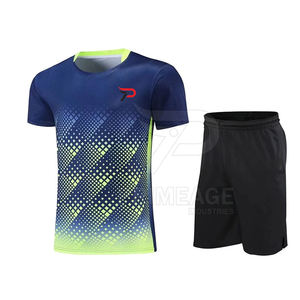 Uniforme de Bádminton Personalizado de Alta Calidad en Color Sólido, Tela 100% Poliéster, Uniforme de Bádminton para Equipos - Product Image 1