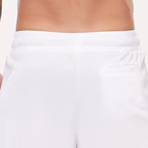 Shorts de Playa de Punto Satinado para Hombre, Corte Regular, con Logotipo Estampado en la Parte Delantera, Estilo Vintage, Transpirables y de Secado Rápido - Product Image 4