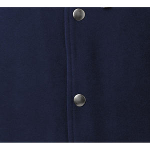 OEM personalizado al por mayor de cuero de la manga del bordado transpirable bombardero de béisbol Letterman Varsity chaqueta informal para los hombres - Product Image 3