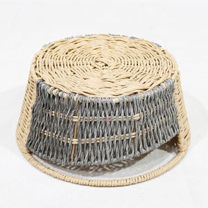 ถาดหวายสาน PP ขายดี สำหรับใส่ผลไม้ ขนม ของใช้ในบ้านหรือสำนักงาน - Product Image 6