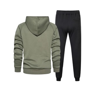 Survêtement de sport d'hiver pour hommes 2025 Nouveau style chaud polaire Gym Training Suit New Style Men Winter Tracksuit Set Warm Two Piece - Product Image 6