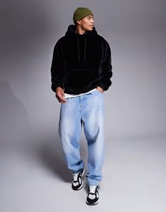 Invierno otoño en blanco 100% algodón terciopelo sudaderas con capucha térmica pulóver sudaderas bordado Logo personalizado con capucha de terciopelo para hombres - Product Image 6