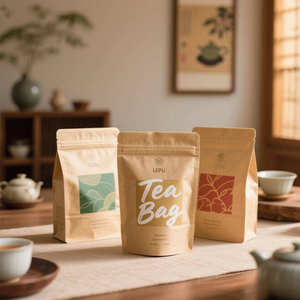 Cao cấp ống đồng <span class=keywords><strong>in</strong></span> túi trà LD với túi lưới có thể tái chế thương hiệu tươi mát đảm bảo giải pháp đóng gói siêu thị - Product Image 1