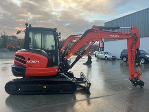 Componentes Usados para Miniexcavadora KX057-4 de 2018: Motor, Caja de Cambios, Bomba de Engranajes, Rodamientos, PLC, Peso Operativo de 34 Toneladas - Product Image 5