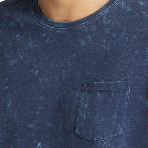 T-shirt en coton 100% délavé à l'acide pour homme, coupe ample, best-seller, léger, meilleur prix, t-shirt pour homme délavé à l'acide - Product Image 5