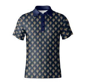Polo de golf performance pour hommes séchage rapide, ajustement extensible, marque personnalisée Vietnam OEM usine - Product Image 5