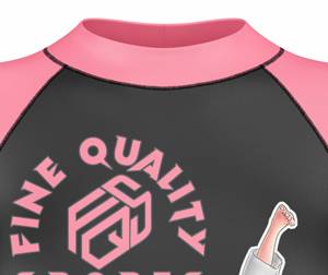 Camiseta de Compresión BJJ Rash Guard de Manga Larga con Estampado Sublimado Completo para Mujer, Nogi, Preforming - Product Image 5