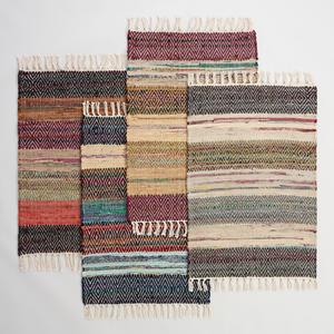 Premium Quality Handmade Cotton Rag Rug Solid Color Wholesale Carpet for Home Decor From Indian Supplier - Product Image 3