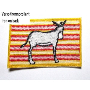 Parches Bordados de Tela de Sarga de Hierro Personalizados al por Mayor de Fábrica, Parches de Lentejuelas Personalizados a Precio Razonable / para Coser en Ropa - Product Image 5