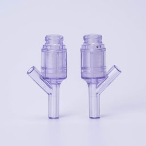 Adaptateur sans aiguille à usage unique en plastique moulé par injection de contrôle de débit IV pour centres de chirurgie ambulatoire Produit en plastique médical - Product Image 4