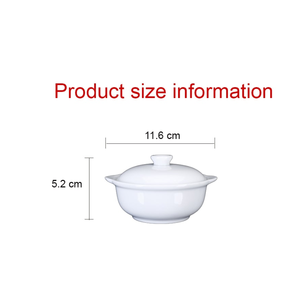 Tazones de sopa de cerámica con tapas y ASAS-Diseño elegante y resistente al calor | Fabricante OEM y al por mayor - Product Image 4