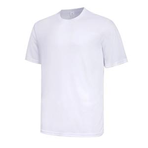 T-shirt de sport de course à pied pour homme à manches courtes à séchage rapide, col rond, couleur unie, respirant, grande taille, t-shirt pour homme - Product Image 5