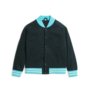 Chaqueta Varsity de Alta Calidad para Hombre, Logotipo Bordado, Nueva Llegada, Mangas Personalizadas, Chaqueta Letterman Varsity para Hombre - Product Image 1