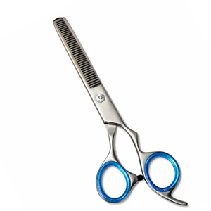 Ciseaux de coiffure professionnels de qualité salon, 7 pouces, en acier inoxydable, pour texturiser et amincir les cheveux, pour droitiers - Product Image 4