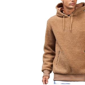 Sudadera con capucha y cremallera de peso pesado de alta calidad, sudaderas con logotipo personalizado y Jersey grueso, sudaderas con capucha recortadas de Invierno en Blanco de fábrica - Product Image 4