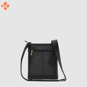 Lujo Vintage mujer diseñador Cross-Body Messenger bolso de cuero cierre de cremallera bolso de hombro al por mayor 2024 - Product Image 3