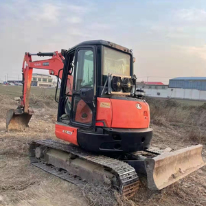 Mini-excavatrice d'occasion de 1 tonne avec moteur Koop, moteur PLC, pompe à engrenages, moment de charge élevé, bon état pour une utilisation en jardin - Product Image 2