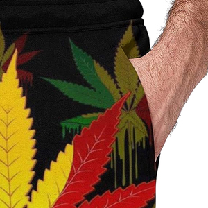 บริษัท ฟลายอิ้งคิก เอ็นเตอร์ไพรส์ FK-009 กางเกงจ็อกเกอร์ผู้ชายผ้าโพลีเอสเตอร์พิมพ์ลายตามสั่ง ระบายอากาศได้ดี กันน้ำ ทรงโอเวอร์ไซส์ ขายส่ง - Product Image 5